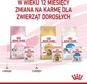 Royal Canin ROYAL CANIN Kitten Instinctive w galaretce 12x85g karma mokra w galaretce dla kociąt do 12 miesiąca życia + Royal Canin Piłeczka dla kota GRATIS 10