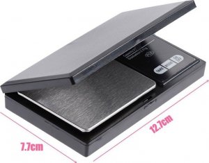 Tech-Led Waga jubilerska 200g/0,01g przenośna cyfrowa waga kieszonkowa Waga jubilerska 200g/0,01g przenośna cyfrowa waga kieszonkowa 10