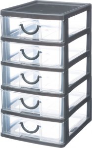 5five Pudełko pod biurko Szufladki Na dokumenty Plastik 2