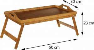 5five Stolik śniadaniowy Z uchwytami Do łóżka Na nóżkach 3