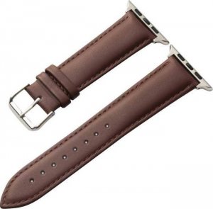 Crong Crong Noble Band - Pasek z naturalnej skóry do Apple Watch 42/44/45/49 mm (Espresso) 4