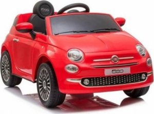 Injusa Elektryczny Samochód dla Dzieci Injusa Fiat 500 Czerwony Zdalnie sterowany 12 V 1