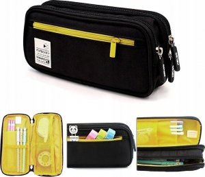 Piórnik Edibazzar Piórnik dwukomorowy szkolny duży szkoła saszetka 2