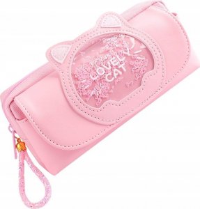 Piórnik Edibazzar Piórnik koci kot szkolny kosmetyczka szkoła brelok 2