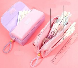 Piórnik Edibazzar Piórnik koci kot szkolny kosmetyczka szkoła brelok 5