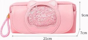 Piórnik Edibazzar Piórnik koci kot szkolny kosmetyczka szkoła brelok 6