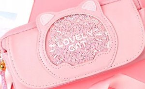 Piórnik Edibazzar Piórnik koci kot szkolny kosmetyczka szkoła brelok 7