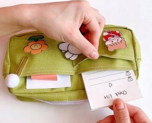 Piórnik Edibazzar Piórnik kosmetyczka szkolny saszetka szkoła tuba 11