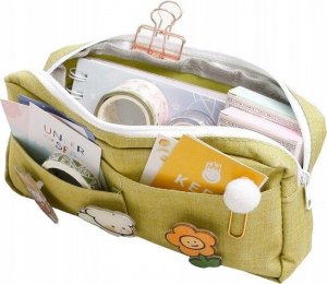 Piórnik Edibazzar Piórnik kosmetyczka szkolny saszetka szkoła tuba 3