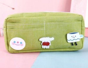 Piórnik Edibazzar Piórnik kosmetyczka szkolny saszetka szkoła tuba 5