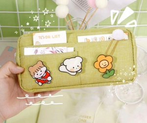 Piórnik Edibazzar Piórnik kosmetyczka szkolny saszetka szkoła tuba 7