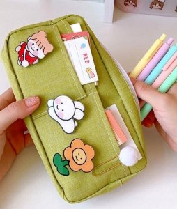 Piórnik Edibazzar Piórnik kosmetyczka szkolny saszetka szkoła tuba 8