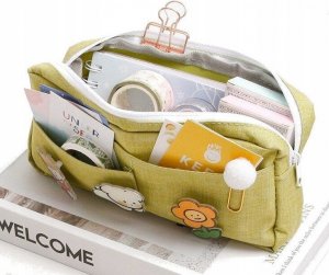 Piórnik Edibazzar Piórnik kosmetyczka szkolny saszetka szkoła tuba 9