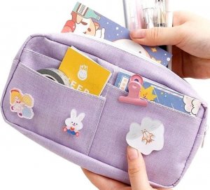 Piórnik Edibazzar Piórnik kosmetyczka szkolny saszetka szkoła tuba 2