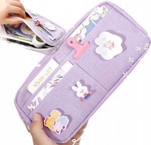 Piórnik Edibazzar Piórnik kosmetyczka szkolny saszetka szkoła tuba 3