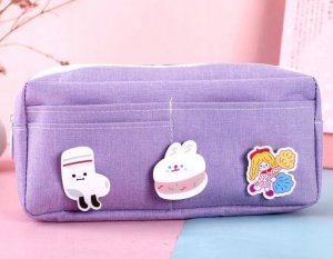 Piórnik Edibazzar Piórnik kosmetyczka szkolny saszetka szkoła tuba 7