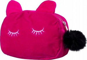 Piórnik Edibazzar Piórnik kot szkolny pluszowy saszetka kosmetyczka 5