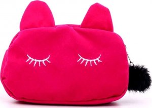 Piórnik Edibazzar Piórnik kot szkolny pluszowy saszetka kosmetyczka 10