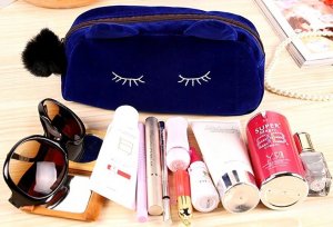 Piórnik Edibazzar Piórnik kot szkolny pluszowy saszetka kosmetyczka 3