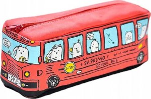 Piórnik Edibazzar Piórnik szkolny autobus saszetka szkoła tuba 2