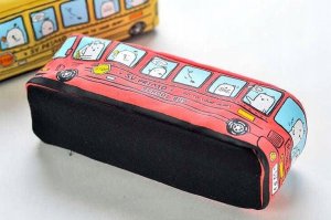 Piórnik Edibazzar Piórnik szkolny autobus saszetka szkoła tuba 3