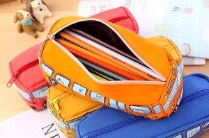 Piórnik Edibazzar Piórnik szkolny autobus saszetka szkoła tuba 4