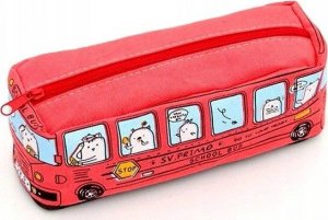 Piórnik Edibazzar Piórnik szkolny autobus saszetka szkoła tuba 7