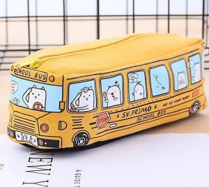 Piórnik Edibazzar Piórnik szkolny długi autobus saszetka szkoła tuba 7