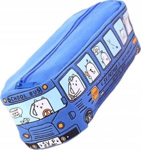 Piórnik Edibazzar Piórnik szkolny długi autobus saszetka szkoła tuba 2
