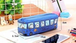 Piórnik Edibazzar Piórnik szkolny długi autobus saszetka szkoła tuba 3