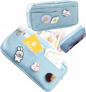 Piórnik Edibazzar Piórnik szkolny saszetka kosmetyczka szkoła tuba 2