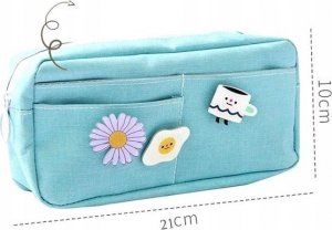 Piórnik Edibazzar Piórnik szkolny saszetka kosmetyczka szkoła tuba 5