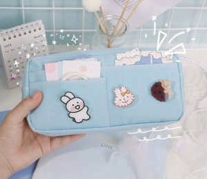 Piórnik Edibazzar Piórnik szkolny saszetka kosmetyczka szkoła tuba 6