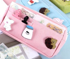 Piórnik Edibazzar Piórnik szkolny saszetka kosmetyczka szkoła tuba 4