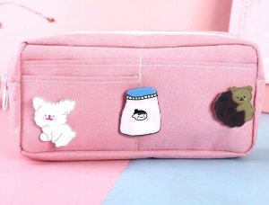 Piórnik Edibazzar Piórnik szkolny saszetka kosmetyczka szkoła tuba 5