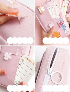 Piórnik Edibazzar Piórnik szkolny saszetka kosmetyczka szkoła tuba 6