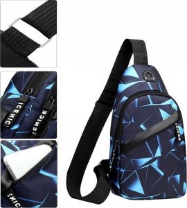 Edibazzar Plecak torba męska saszetka na ramię miejska sport 12