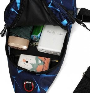 Edibazzar Plecak torba męska saszetka na ramię miejska sport 14