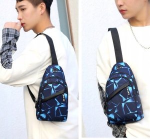 Edibazzar Plecak torba męska saszetka na ramię miejska sport 15