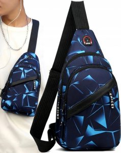 Edibazzar Plecak torba męska saszetka na ramię miejska sport 3