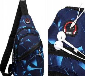 Edibazzar Plecak torba męska saszetka na ramię miejska sport 7