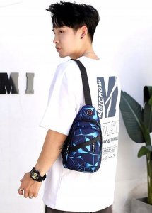 Edibazzar Plecak torba męska saszetka na ramię miejska sport 9