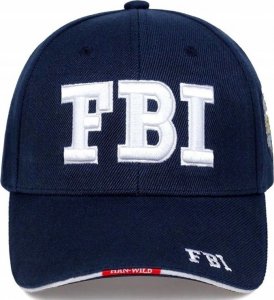 Edibazzar Czapka z daszkiem FBI granatowa sportowa Outdoor 3