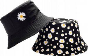 Edibazzar Kapelusz Czapka BUCKET RYBACKI dwustronn stokrotki 3