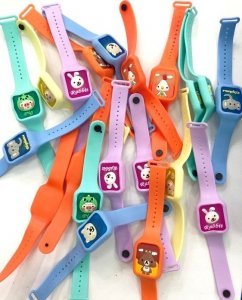 Edibazzar Opaska na komary meszki led dla dzieci bransoletka 6