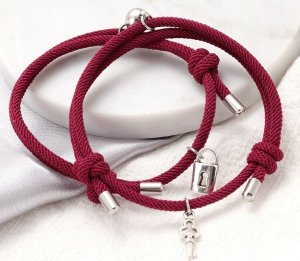 Edibazzar Dla Przyjaciółek Bransoletka Magnetyczna Par 2 szt 2