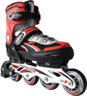 Rolki Axer Sport Rolki Prime czarno-czerwone r. 32-35 (A0435-S) 2