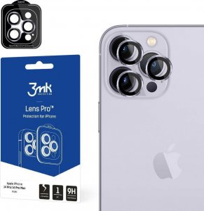 3MK Szkło hybrydowe na obiektyw aparatu 3MK Lens Protection Pro Apple iPhone 14 Pro/14 Pro Max fioletowy/violet 1