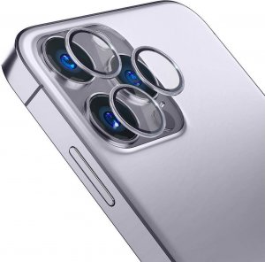 3MK Szkło hybrydowe na obiektyw aparatu 3MK Lens Protection Pro Apple iPhone 14 Pro/14 Pro Max fioletowy/violet 2