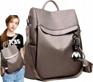 Edibazzar Plecak damski miejski plecaczek sportowy pojemny 2